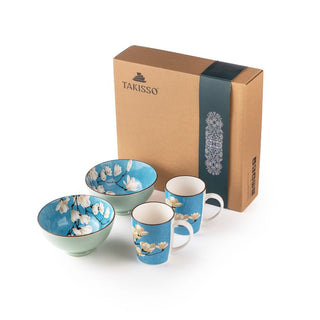 Takisso |  Breakfast Set | Porcelain | Set of 3