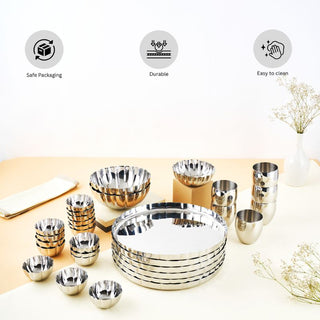 Arttdinox | Mushroom Dinner Set | 33 Pieces