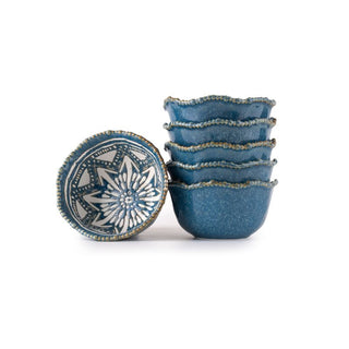 Takisso | Bowl Set  Premium Porcelain Bowls | Set of 6 | 300 ML | Microwave & Dishwasher Safe