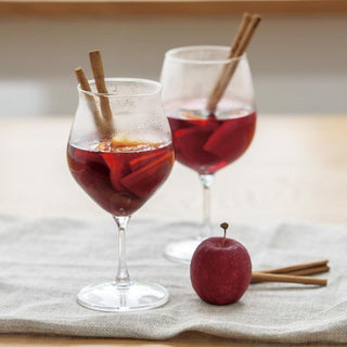 Hario | Heat Resistant Flavor Glass Tulip | Stemmed Heatproof Glass | 300ml | 1 Pc