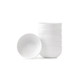 Takisso | Bowl Set | Opal Glass Bowls | Chip Resistant | 230 ml | Set of 6