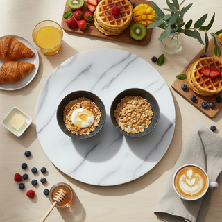 MESA | Crayon Cereal Bowl | Stoneware | 17 cm | 530 ml  | Set of 2