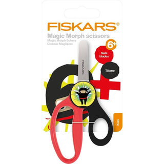 Fiskars | Morph Kids Scissors 13cm, Ninja+6 | 1PC
