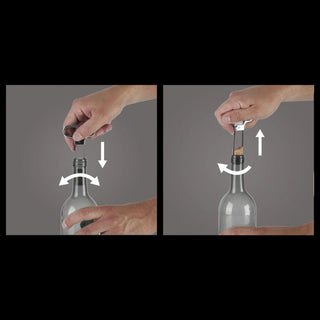 Vacu Vin | Cork Puller | Stainless Steel | Silver | 1 PC