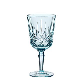 Nachtmann Noblesse Cocktail/Wine Glass Aqua | Crystal Glasses | 355 ml | Set of 2