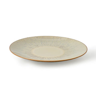 MESA | Agata Beige Half Plate | Stoneware |  21 Cm | Set of 6