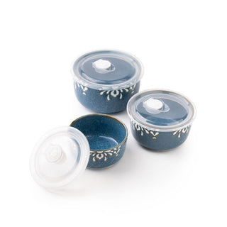 Takisso | Bowl Set Porcelain Bowl Set | Set of 3 | Microwave & Dishwasher Safe