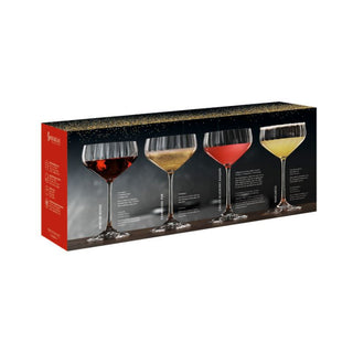 Spiegelau | LifeStyle Coupette Glasses | Clear | Set of 4