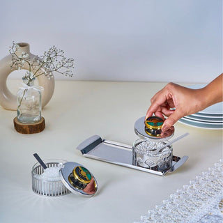 Arttdinox | Decoline Pickle Container | 1 Pc | 160 ML Stainless Steel Pickle Storage Container