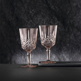 Nachtmann Noblesse Cocktail/Wine Glass Taupe | Crystal Glasses | 355 ml | Set of 2