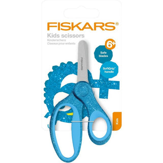 Fiskars | Glitter Kids Scissors 13cm, Blue+6Y | 1PC