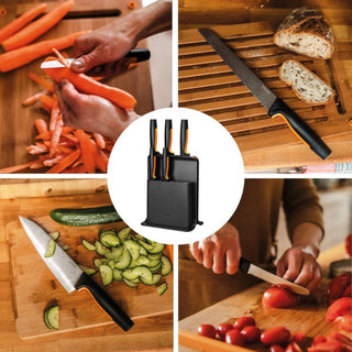 Fiskars | Functional Form Knife Block Plastic | 5 Knives