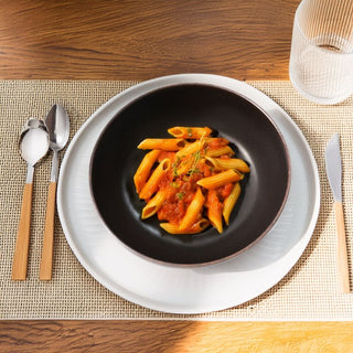 MESA | Crayon Pasta Bowl | 22 cm | Stoneware | 1 Pc
