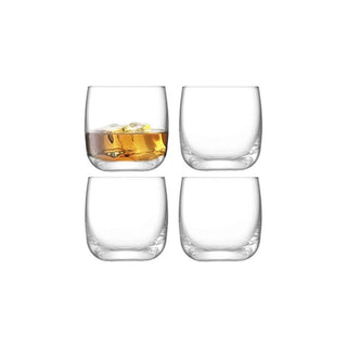 LSA International | Borough - Tumbler | 300 ml | Crystal | Clear | Set of 4