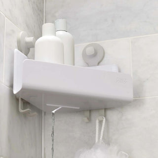 Joseph Joseph | EasyStore™ 2-piece White Corner Shower Shelf | Set-2