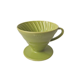 HARIO | V60 Dripper Ceramic 02 Light Green | Pour Over Coffee Dripper | 2–4 Cups