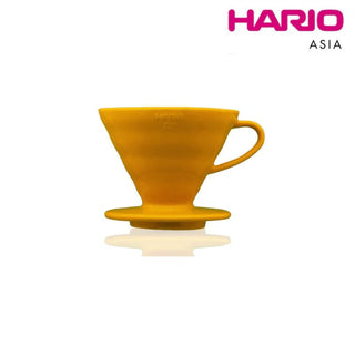 HARIO | V60 Dripper Ceramic 02 Yellow | Pour Over Coffee Dripper | 2–4 Cups