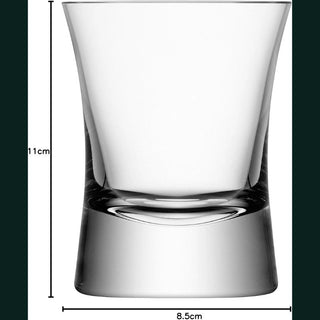 LSA International |  Moya-Tumbler | 290 ml | Crystal | Clear | Set of 2