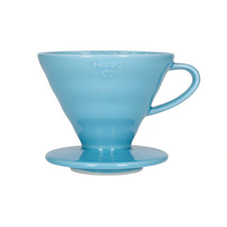 HARIO | V60 Dripper Ceramic 02 Sky Blue | Pour Over Coffee Dripper | 1–4 Cups