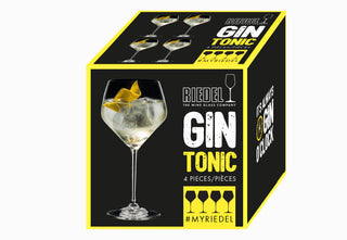 Riedel | Gin Tonic Glasses | 670 ml | Crystal | Clear | Set of 4