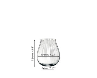 Riedel | Optic O - Gin Tumblers | 765 ml | Crystal | Clear | Set of 4