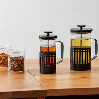 Hario | Tea & Coffee Press "Hario Noir" | French Press Coffee & Tea Maker | 300ml | 2 Cups | 1 Pc