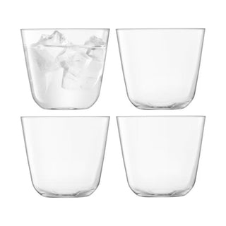 LSA International | Arc Tumbler | 260ml | Clear | Set - 4