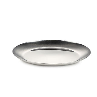 Arttdinox | Pink Bloom Quarter Textured Plate | Stainless Steel | Set of 4