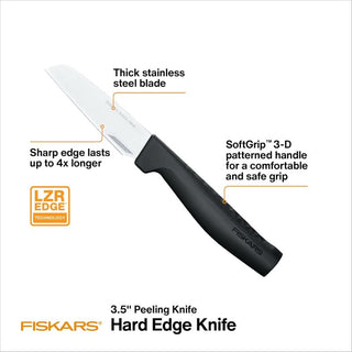 Fiskars | Hard Edge Peeling Knife | 9 cm