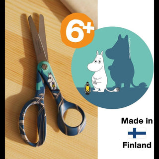 Fiskars | Kids Scissors | Moomintroll | Left-Handed | Made in Finland