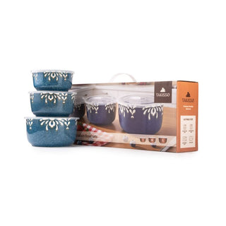 Takisso | Bowl Set Porcelain Bowl Set | Set of 3 | Microwave & Dishwasher Safe