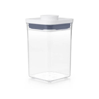 OXO | Good Grips Pop Container | Small Square - Short | 1 Litre | BPA-Free Plastic | 1 PC