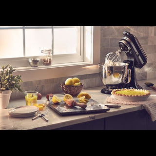 KitchenAid | 4.8L Artisan Tilt-Head Stand Mixer | Onyx Black | 300W