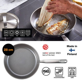 Fiskars | All Steel Frying Pan | 28 cm