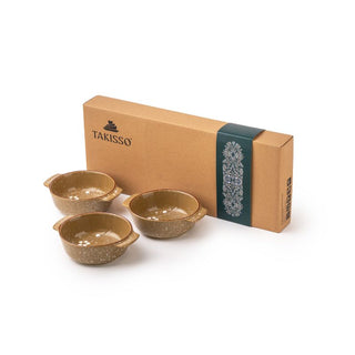 Takisso | Bowl Set  Porcelain Bowls | Set of 3 | Microwave & Dishwasher Safe