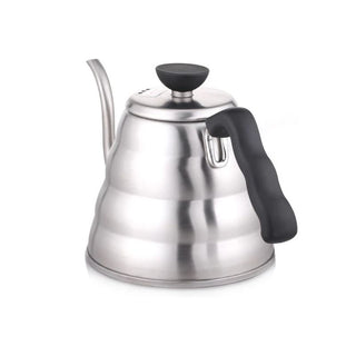 Hario | V60 Coffee Drip Kettle Buono | 500ml | Hairline Silver | Stainless Steel Pour Over Kettle