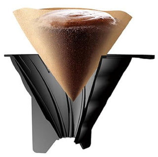 Hario | V60 Drip-in Pour Over Coffee | Heat-Proof Glass | 700 ml | Black
