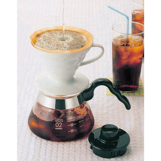 HARIO | V60 Coffee Dripper | Size 01 | Ceramic | White | 1 pc