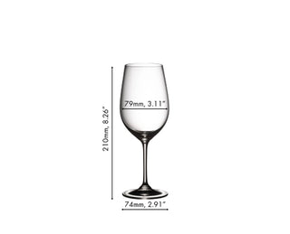 Riedel | Vinum - Zinfandel/Riesling Grand Cru | 404 ml | Crystal | Clear | Set of 2