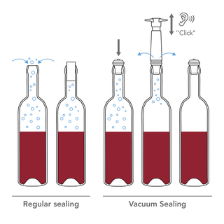 Vacuvin | Wine Saver Stainless Steel | set'3