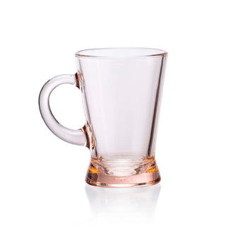 Pasabahce | Heybeli Mug | Pink | 175ml | Set of 6