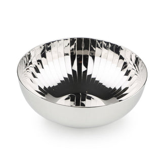 Arttdinox |  Rhythm Garden Dahi Bhalla Katori by Jindal Stainless | Stainless Steel | Silver | Set of 6