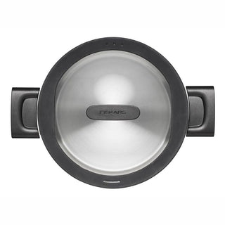 Fiskars | Face Stainless Steel Casserole | 3.5L | 20 cm | With Lid