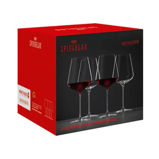 SPIEGELAU | Definition Bordeaux Glass | 750 ml | Set of 4