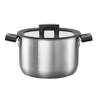 Fiskars | Face Stainless Steel Casserole | 5L | 22 cm | With Lid