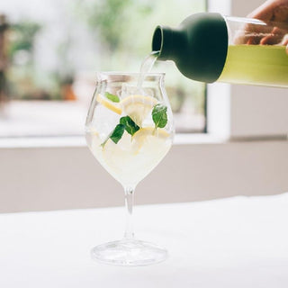 Hario | Heat Resistant Flavor Glass Tulip | Stemmed Heatproof Glass | 300ml | 1 Pc