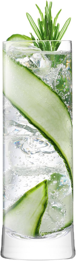 LSA International | Gin - Highball Glasses | 380 ml | Crystal | Clear | Set Of 2