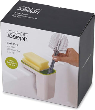Joseph Joseph | Sink Pod Self-draining Sink Tidy | Plastic | Green | 1 PC