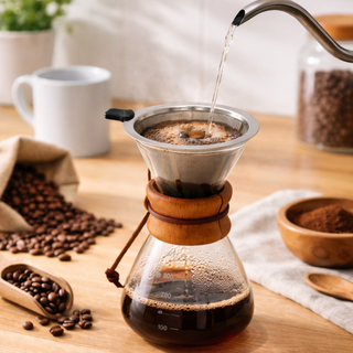 AltVibes | OS-Drip Pot Coffee Brewer (V-Type Dripper) | 400ml | 1Pc (Comes Without Original Box)