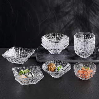 Nachtmann | Bossa Nova | Bowl Footed | Crystal | Clear | Set of 2